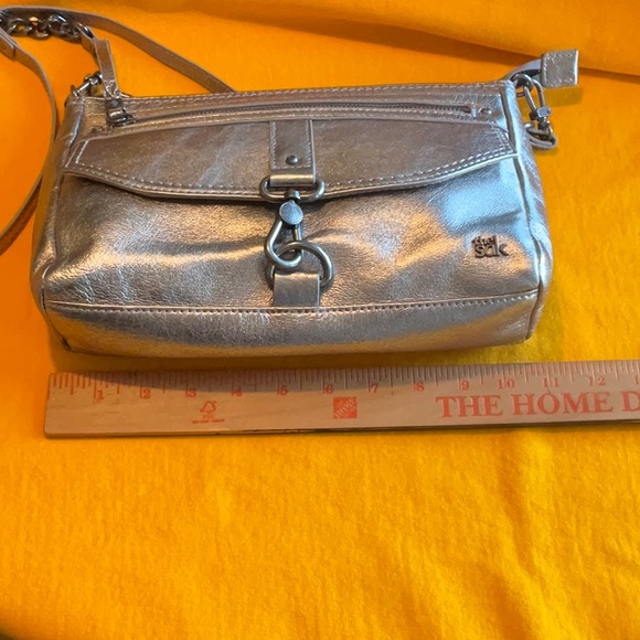 The Sak Pyrite Leather (Genuine) Crossbody/Shoulder Bag, Preowned - Picture 9 of 16